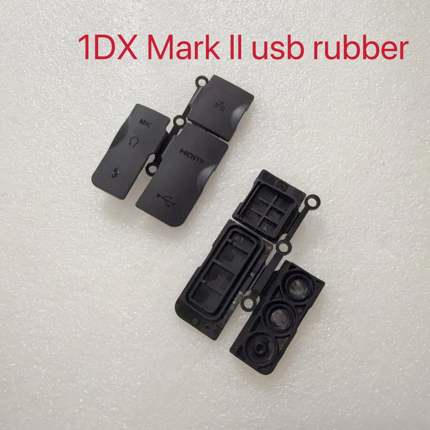 NEW For Canon EOS-1D X Mark II 1DX II MIC / HDMI / USB / DC IN Rubber Door Cover Set Camera Replacement Parts Digital Camera repair parts