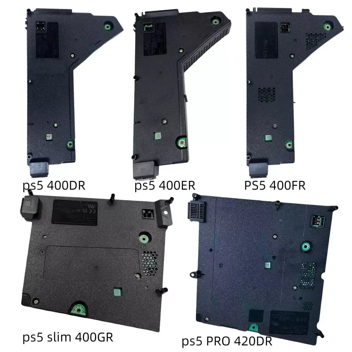 Power Supply Adapter Unit PSU For PS5 PS5 Slim /Pro 400DR 400ER 400FR 400GR 420DR Game Console Replacement Repair Spare Part Game console repair parts