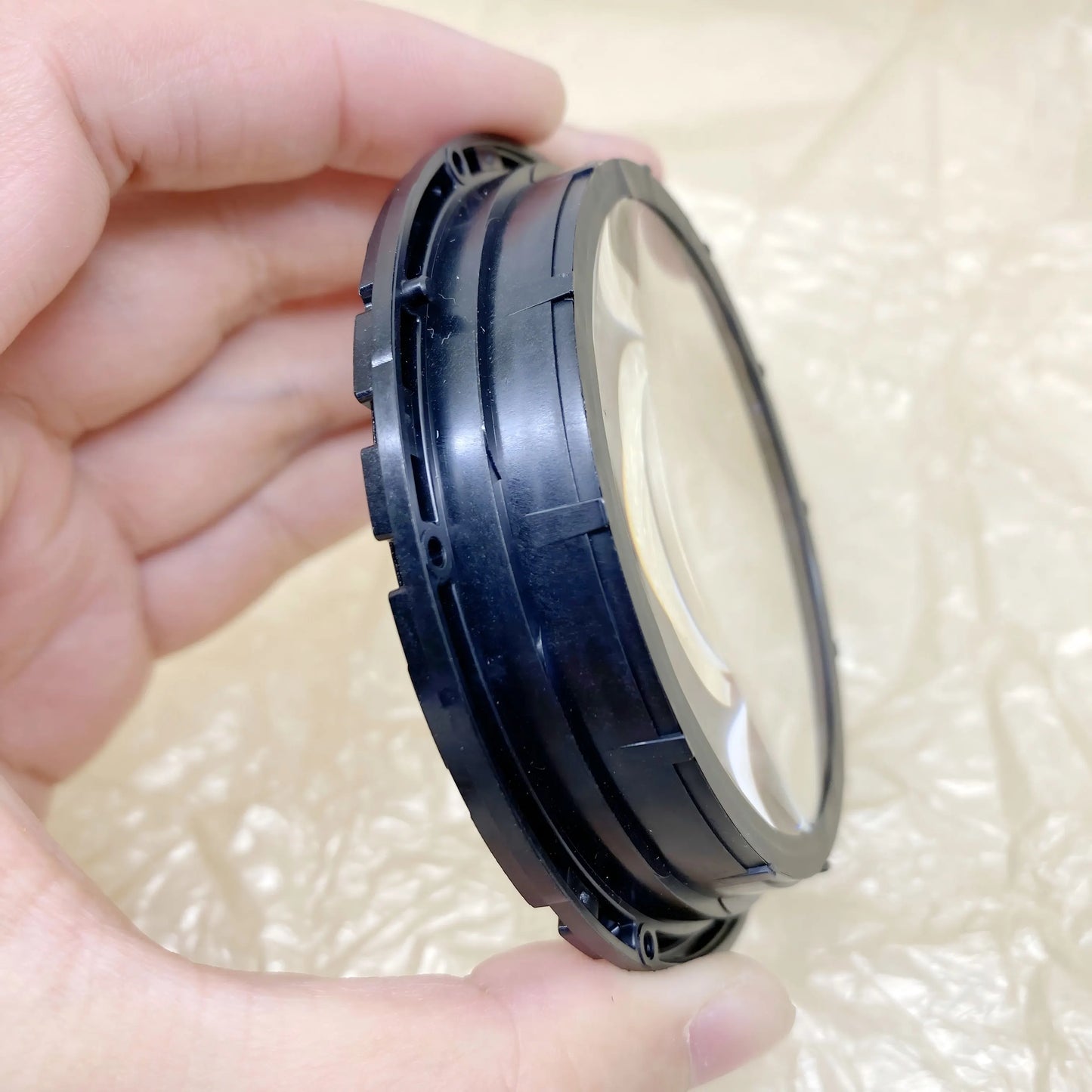 New Original RF24-70 Lens Front First Glass Unit with Plastic for Canon RF 24-70mm F2.8L IS USM Lens Front Big Glass Repair Part  Digital Camera repair parts