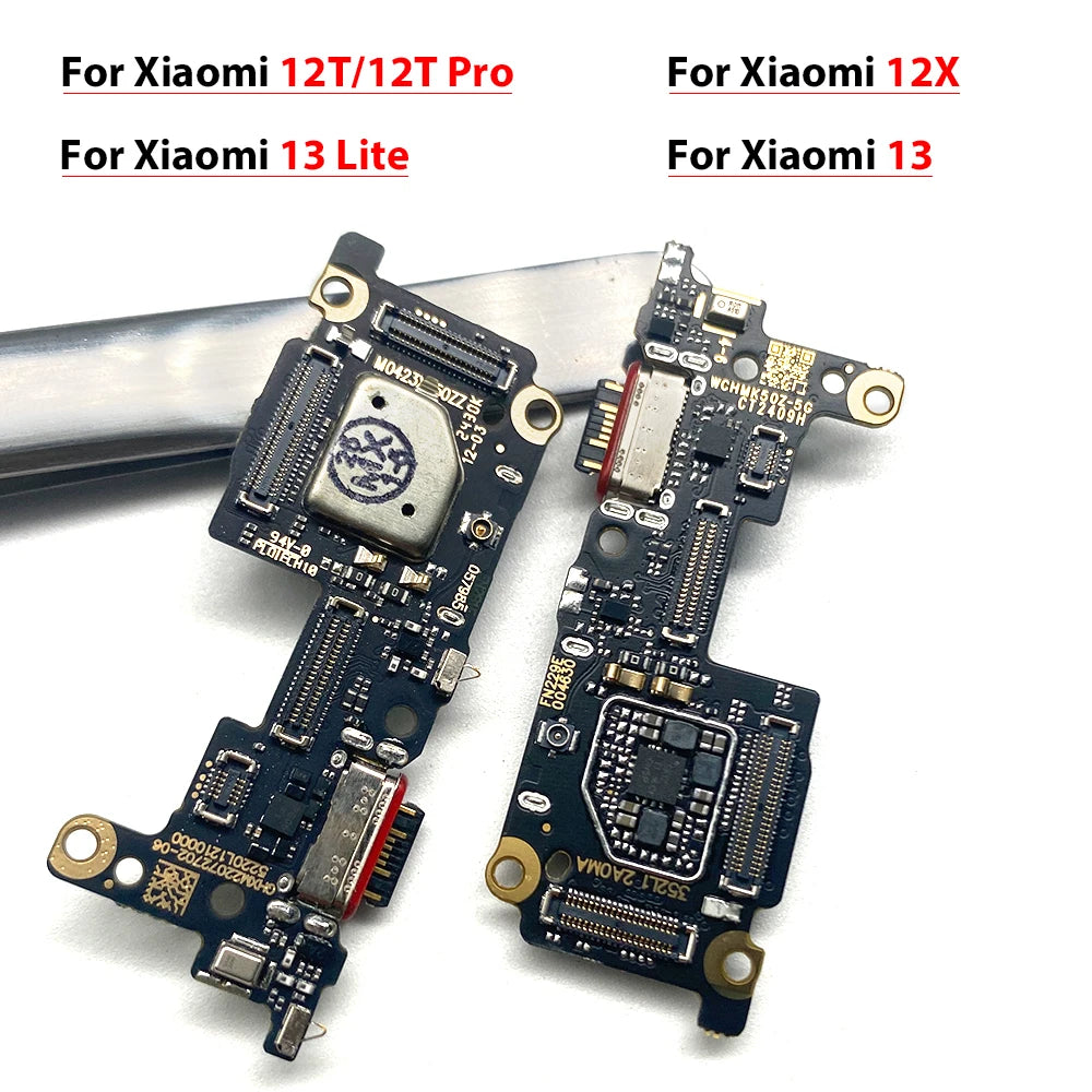 USB Charging Port Dock Charger Plug Connector Board Flex Cable For Xiaomi Mi 11 11T 12 12T 13 13T 14 14T 15 15T Pro Lite Ultra Xiaomi  Xiao mi phone repair parts