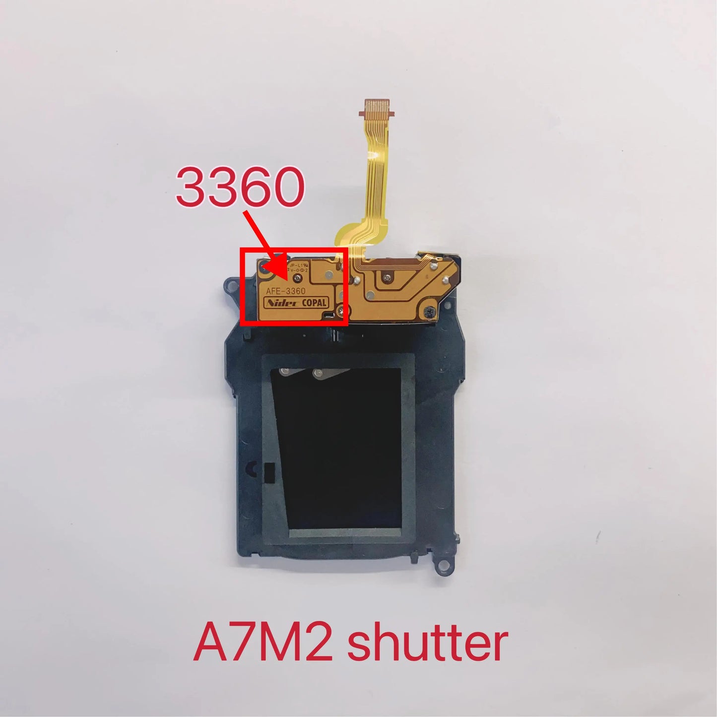 NEW For Sony A7 A7M2 A7M3 A7M4 Shutter Unit AFE-3360 Blade Curtain A7II A7III A7IV A7 Mark II III IV M2 M3 M4 Alpha 7M2 7M3 7M4 Digital Camera repair parts