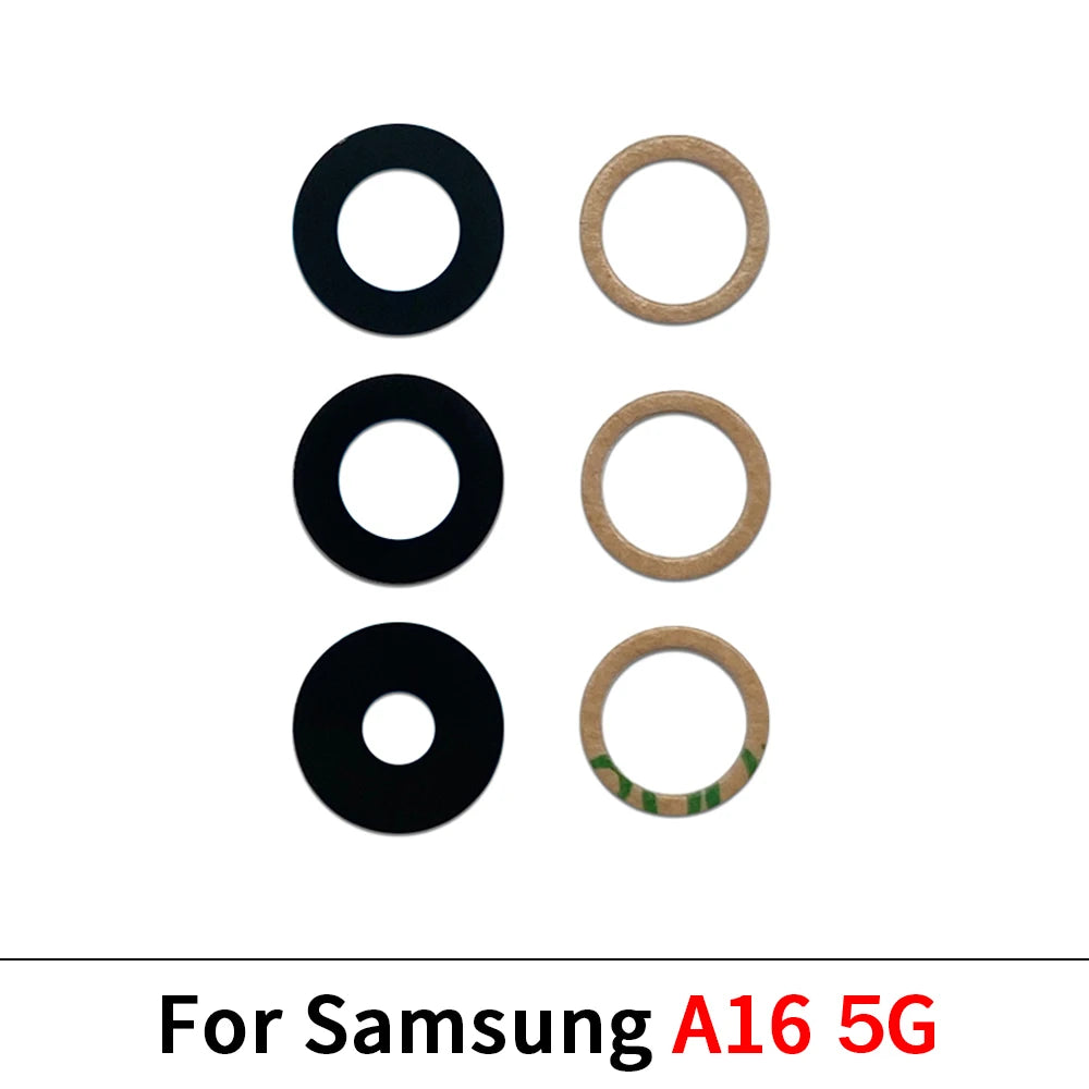 Rear Back Camera Glass Lens For Samsung A06 A16 A26 A36 A56 A07 A17 4G 5G Camera Glass With Glue Adhesive Samsung phone repair parts