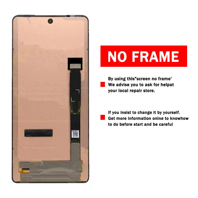 AMOLED For Motorola Edge 20 Edge20  XT2143-1 LCD Screen Touch Digitizer Assembly For Motorola Edge X30 XT2201-2-6 Display Motorola phone repair parts