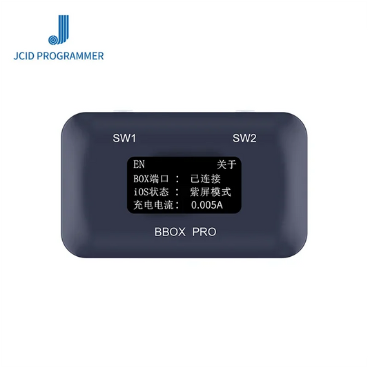 JC JCID B BOX /B BOX Pro DFU Box Window DCSD Cable IOS A7-A11 One Key Purple Mode IPhone IPad Modify NAND Syscfg Data Read Write Professional Repair Tools
