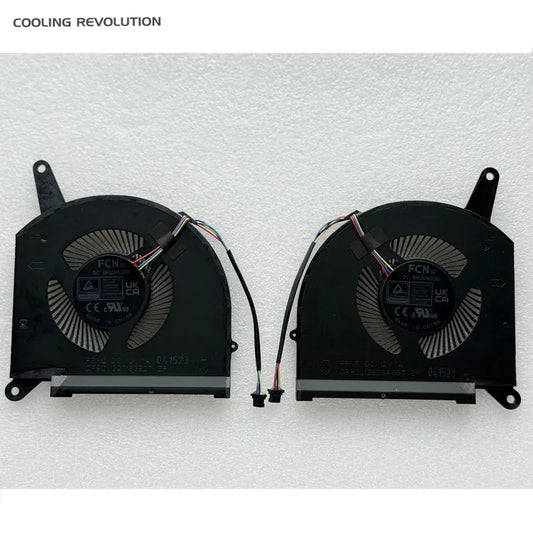 New Original Laptop CPU GPU Cooling Fan For Gigabyte Gaming  AORUS 7 9KF 9MF X7EF 17 XE4 YE5 RX7PXE MODEL: FPNP FPNQ 12V 1A Gigabyte laptop repair parts