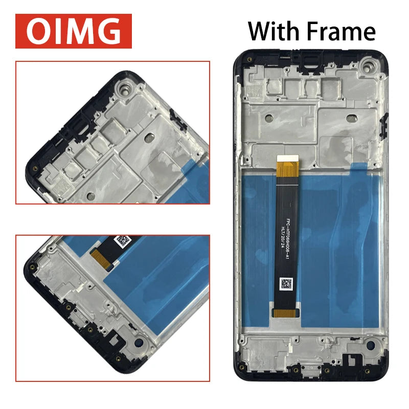 LMK510EMW, LM-K510EMW, LM-K510 Premium Lcd For LG k51s Display Touch Screen Digitizer Panel Assembly K51S Screen Frame LG phone repair parts
