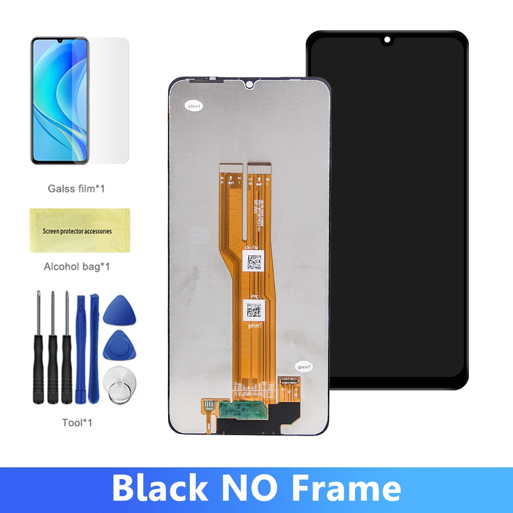 6.7" A07 Screen For Samsung Galaxy A07 A075 SM-A075 LCD Display Screen Touch Digitizer Assembly Replacement 100% Tested Samsung phone repair parts
