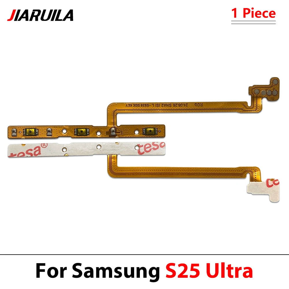 New For Samsung S22 S23 S24 S25 S26 Plus Ultra 4G 5G Power on off Volume Key Button Button Flex Cable Samsung phone repair parts