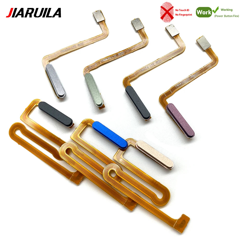 New Fingerprint Sensor Home Return Key Menu Button Flex Cable For Samsung A04s A13 A14 A24 A34 A54 4G 5G Samsung phone repair parts