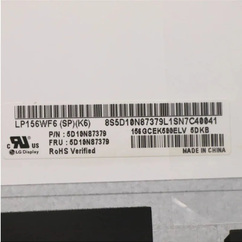 15 6 Slim 30 Pin Screen NV156FHM-N42 LP156WF6 SPK3 SPK1 SPK6 LP156WFC-SPP1 LP156WF4 SPL1 SPL2 1920*1080 FHD IPS