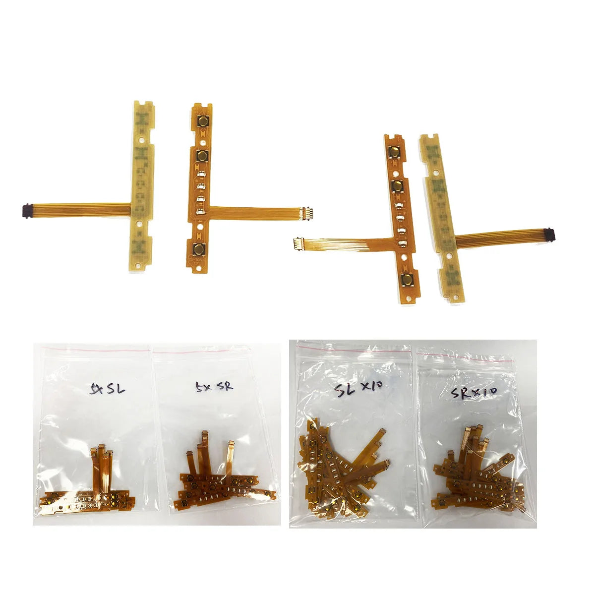 1/5/10Sets Replacement Ribbon Cable For Nintend Switch Joycon SL SR Button Key Flex Cable For NS Oled Controller Repair Game console repair parts