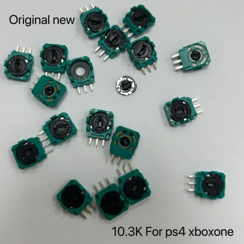 50pcs/lot Original 10K Potentiometer 3D Analog stick button Micro Switch Sensor for Playstation 4 PS4 Thumbstick Axis Resistors Game console repair parts