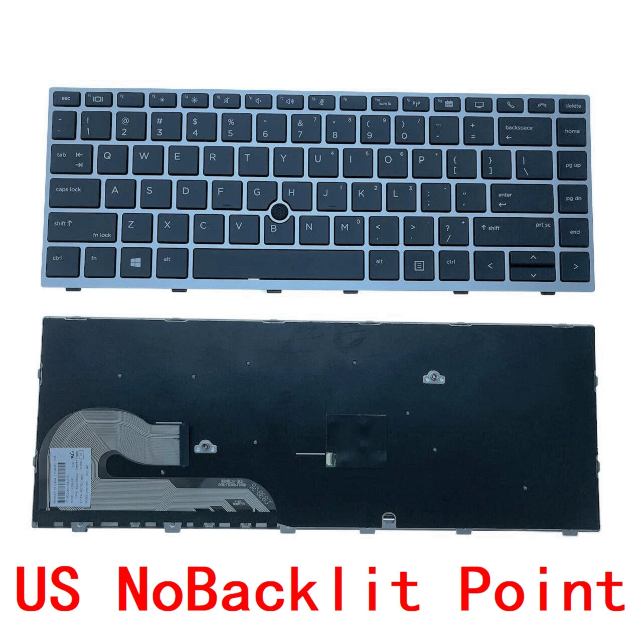 New US Russian Spanish UK Laptop Backlit Keyboard For HP EliteBook 840 G5 846 G5 745 G5 L11309-001 HPM17B3 L12375-251 L15540-251  HP laptop repair parts