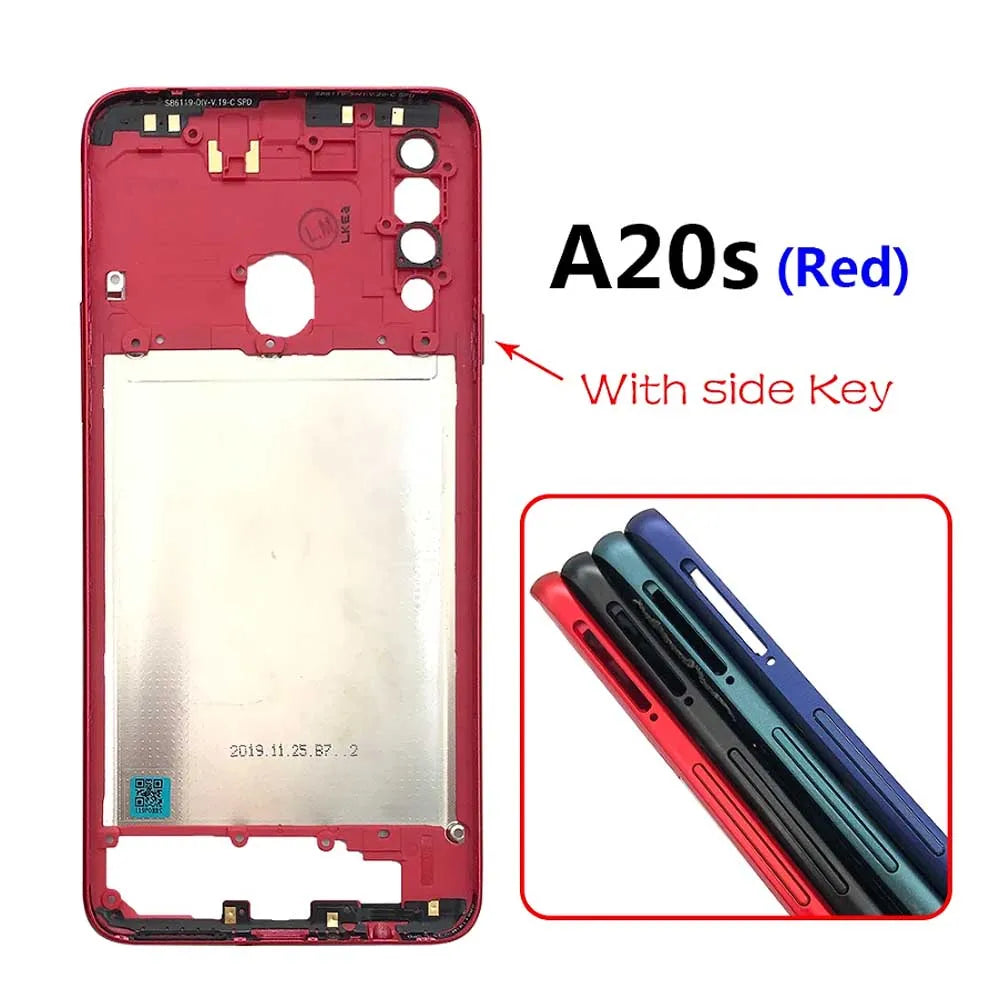 Middle Frame Holder Housing For Samsung A21s A20s A30s A50s A70s Replacement Repair Parts Samsung phone repair parts