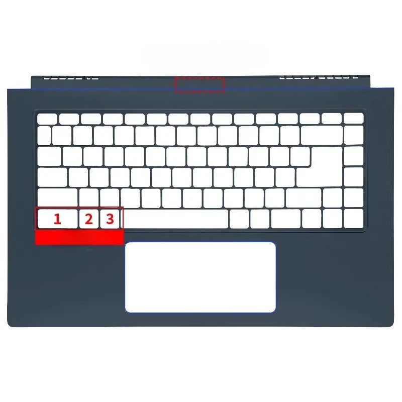 Cover case for MSI Modern PS63 MS-16S1 16S3 S5 S6 S7 Lcd back housing bezel frame upper palmrest topcase bottom hinge shell MSI laptop repair parts