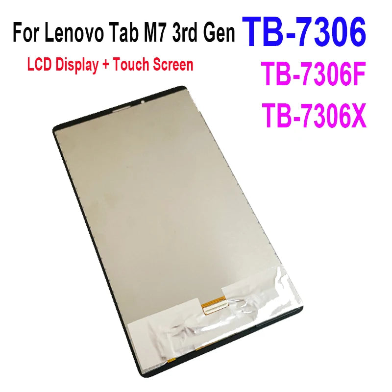 Tablet LCD  For Lenovo Tab M7 3rd Gen TB-7306 TB-7306F TB-7306X  7306 LCD Display Touch Screen Digitizer Assembly Lenovo tablet repair parts
