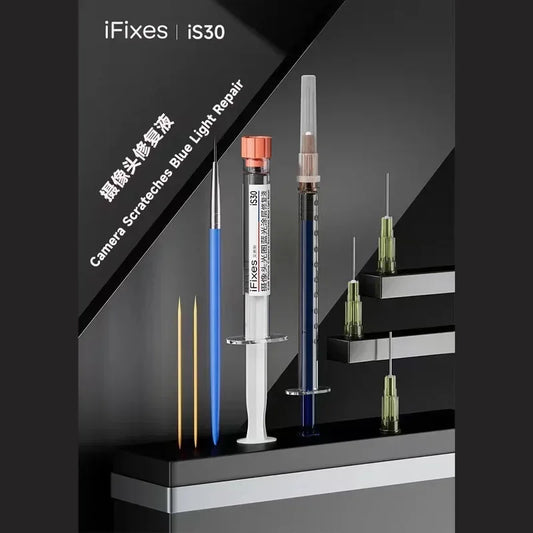 Caius IFixesI Is30 Camera Scrateches Blue Light Repair for IPhone Android Scratches Stains Easily Fix Blue Beauty Light Repaired Professional Repair Tools