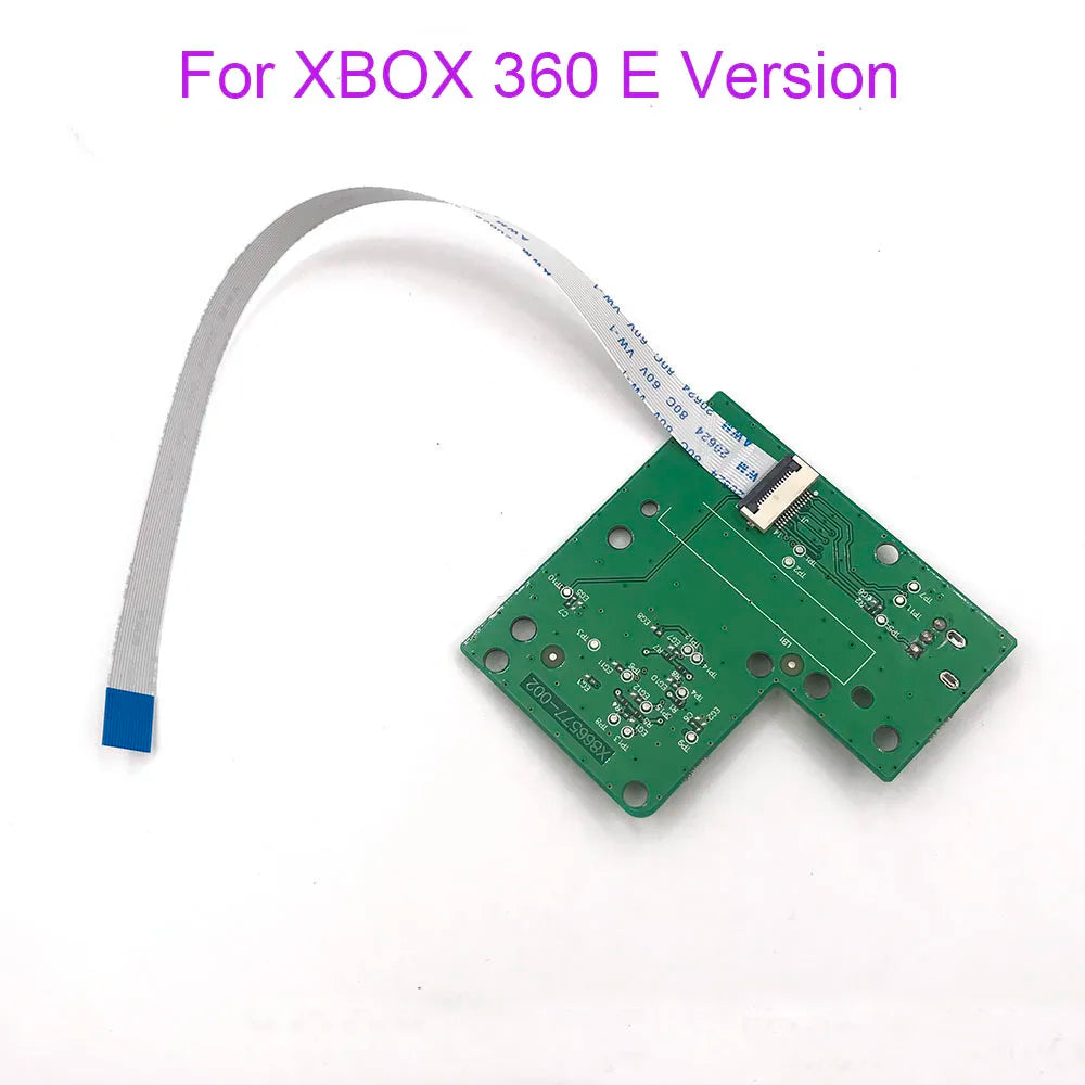 1Set Switch Board And Cable For Xbox360 E Slim E Version Thin Machine Power Switch Board Line Host Bluetooth Replacement Parts Game console repair parts