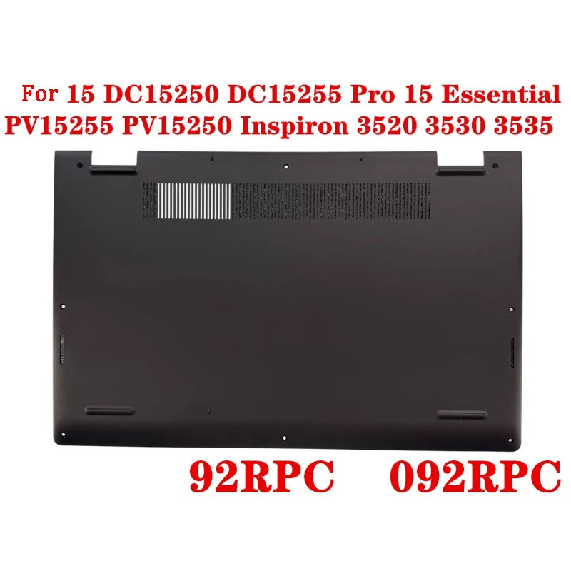 NEW ORIGINAL Laptop Bottom Cover Case for DELL Pro 15 Essential PV15250 PV15255 DC15255 DC15250 003G4G 0HRRF8 079WPR 092RPC Dell laptop repair parts