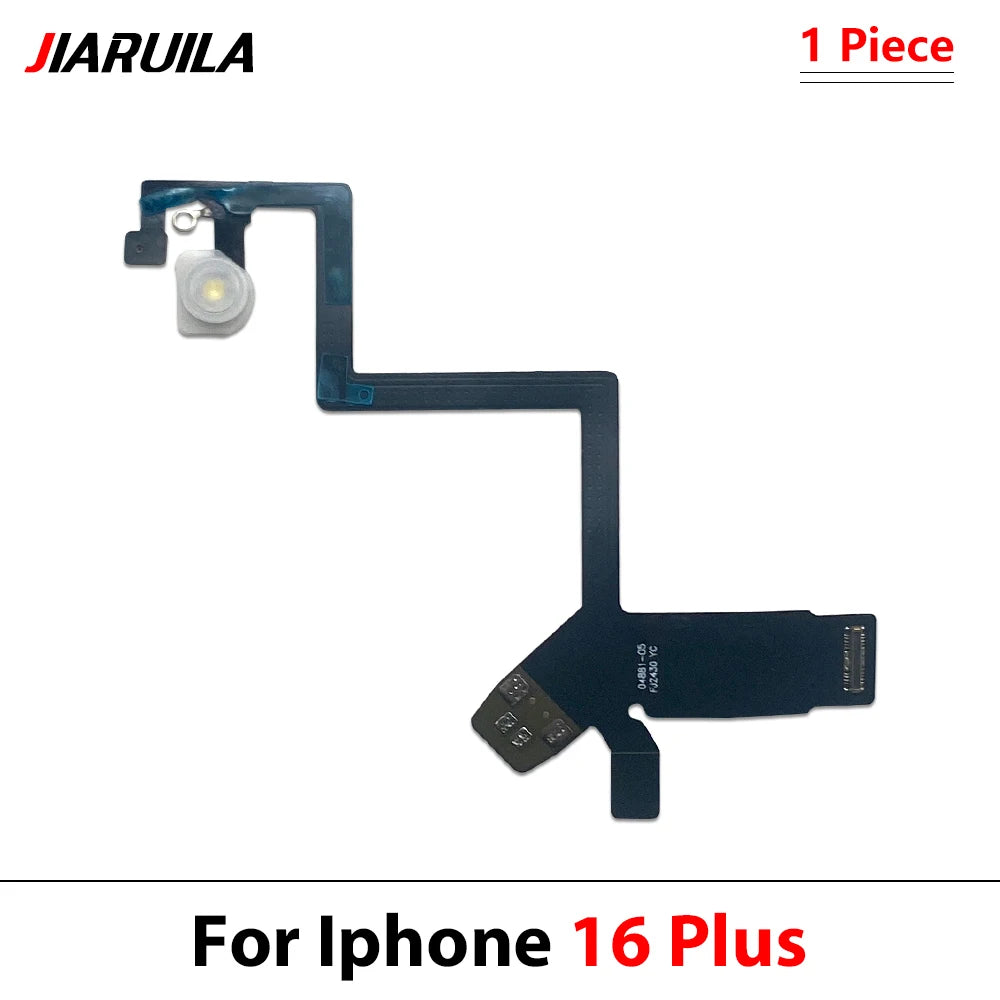 New LED Flash Flex Cable For iPhone 12 13 14 15 16 Pro Max Plus Mini Light Sensor Proximity Flex Cable Flash Light Flex Cable iPhone phone repair parts