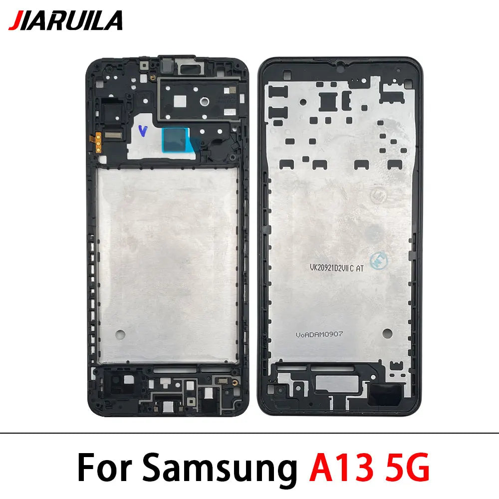 10Pcs, Middle Frame For Samsung A13 A14 A23 A24 A34 A54 A33 A73 4G 5G Front Frame Housing Bezel Repair Parts Samsung phone repair parts