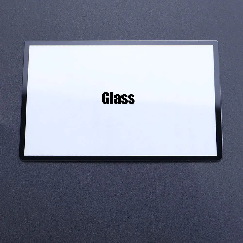 Plastic/Glass Upper LCD Screen Lens Replacement For New 3DS New3DS Game Console Top Screen Frame Lens Cover Game console repair parts