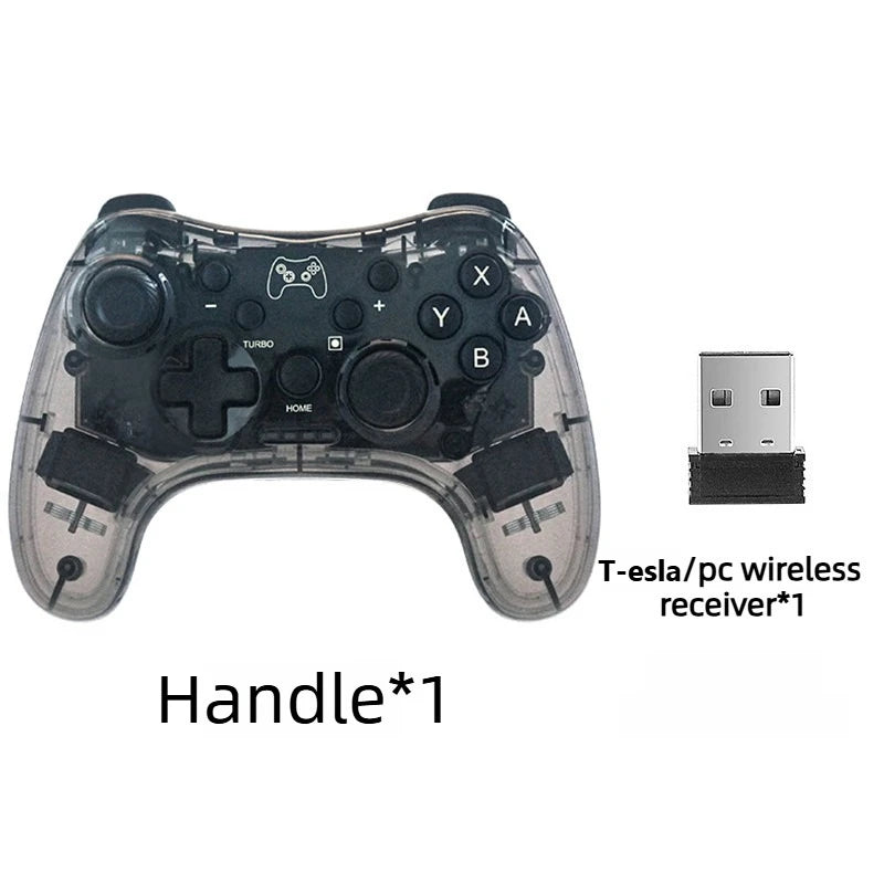 Wireless Bluetooth game controller Console Joypad Joystick for N-intendo S-witch Pro PC mobile phones vibration wake-up Gamepad  Game console accessories