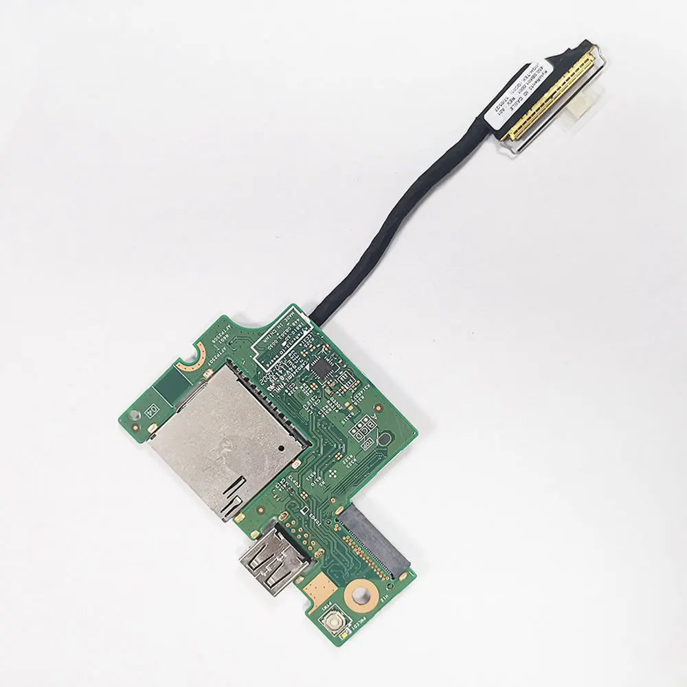 OEM For Dell Inspiron 7370 7373 laptop Power Button Board Cable switch USB Jack Card reader board Repairing Accessories 0HC1R9 Dell laptop repair parts