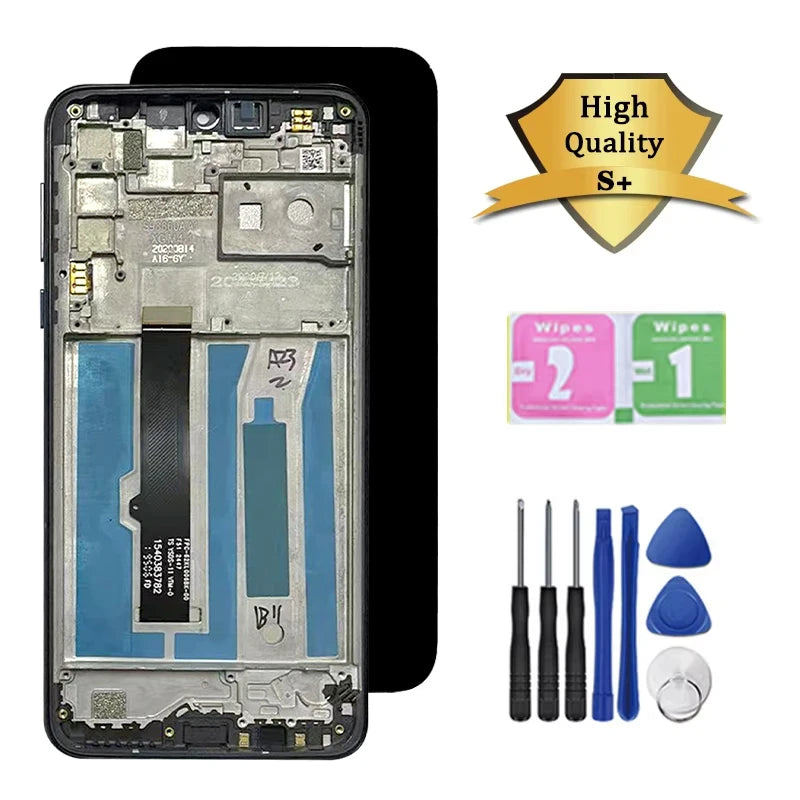 6.2" Screen For Motorola One Macro XT2016-2 XT2016-1 LCD Display Touch Screen Digitizer Assembly OneMacro PAGS0005IN Display Motorola phone repair parts