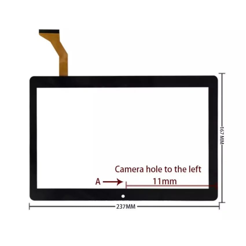 White New For zonmai Touch screen DH-1096A4-FP308 RX14 TX26 Touch panel Digitizer Glass Sensor replacement Other Brand tablet repair parts