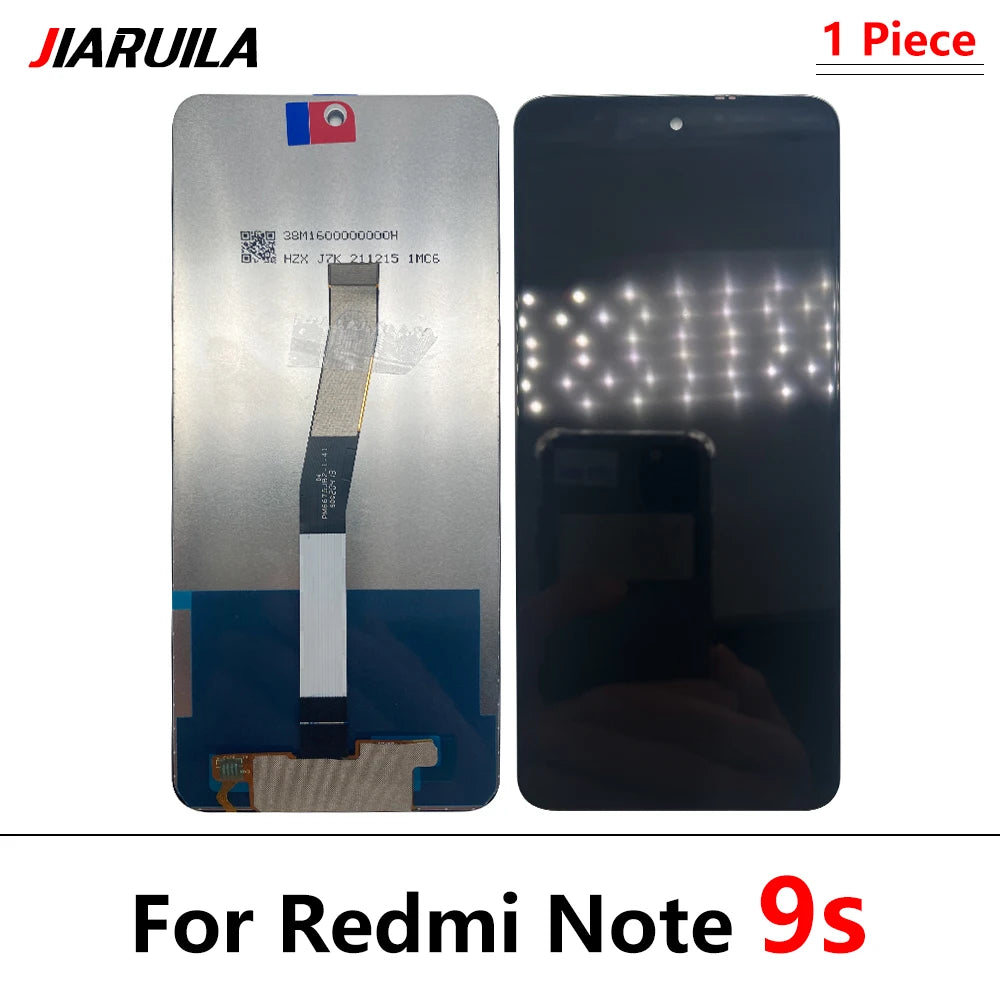 For Xiaomi Redmi Note 9 Pro 9S M2003J6A1G LCD Display Screen For Redmi  Note 9 LCD Display M2003J15SC M2003J15SG Xiaomi  Xiao mi phone repair parts