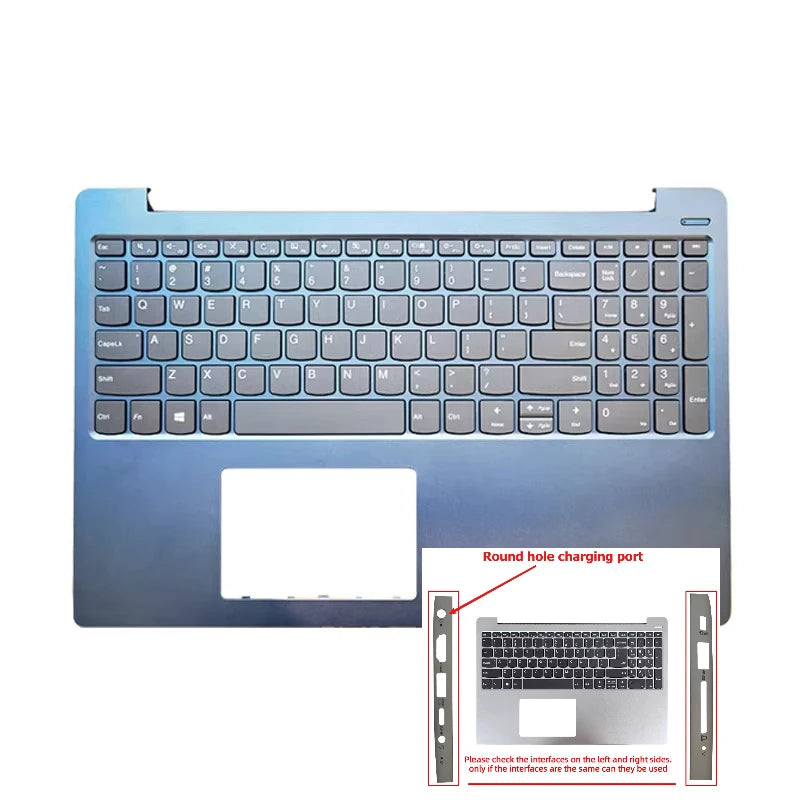 Upper case keyboard for Lenovo Ideapad 330S-15IKB Xiaoxin 7000-15IKBR 15IBK 15ARR C shell topcase palmrest cover touchpad Lenovo laptop repair parts