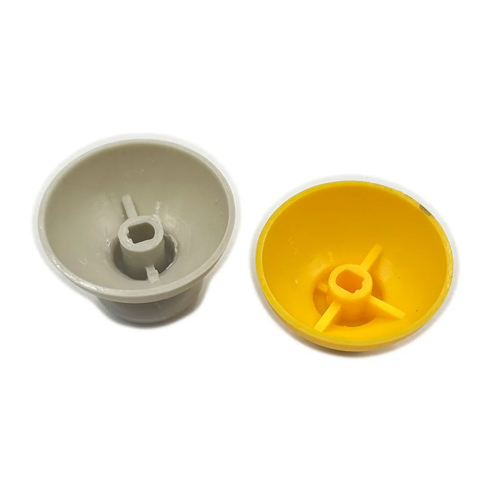 10PCS For GameCube NGC  GC Controller Gray Yellow Left Right Analog Stick Thumb Cap Buttons Game console repair parts