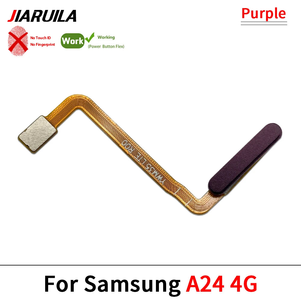 New Fingerprint Sensor Home Return Key Menu Button Flex Cable For Samsung A04s A13 A14 A24 A34 A54 4G 5G Samsung phone repair parts