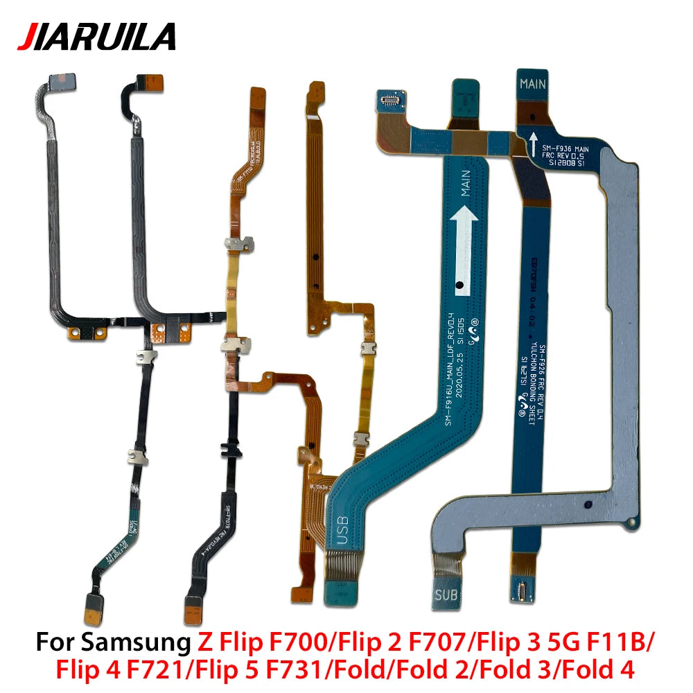 10Pcs，Signal Antenna Main Board Motherboard Connector Flex Cable For Samsung Z Flip Fold 1 2 3 4 5 F707 F711 F721 F731 F916 F926 Samsung phone repair parts