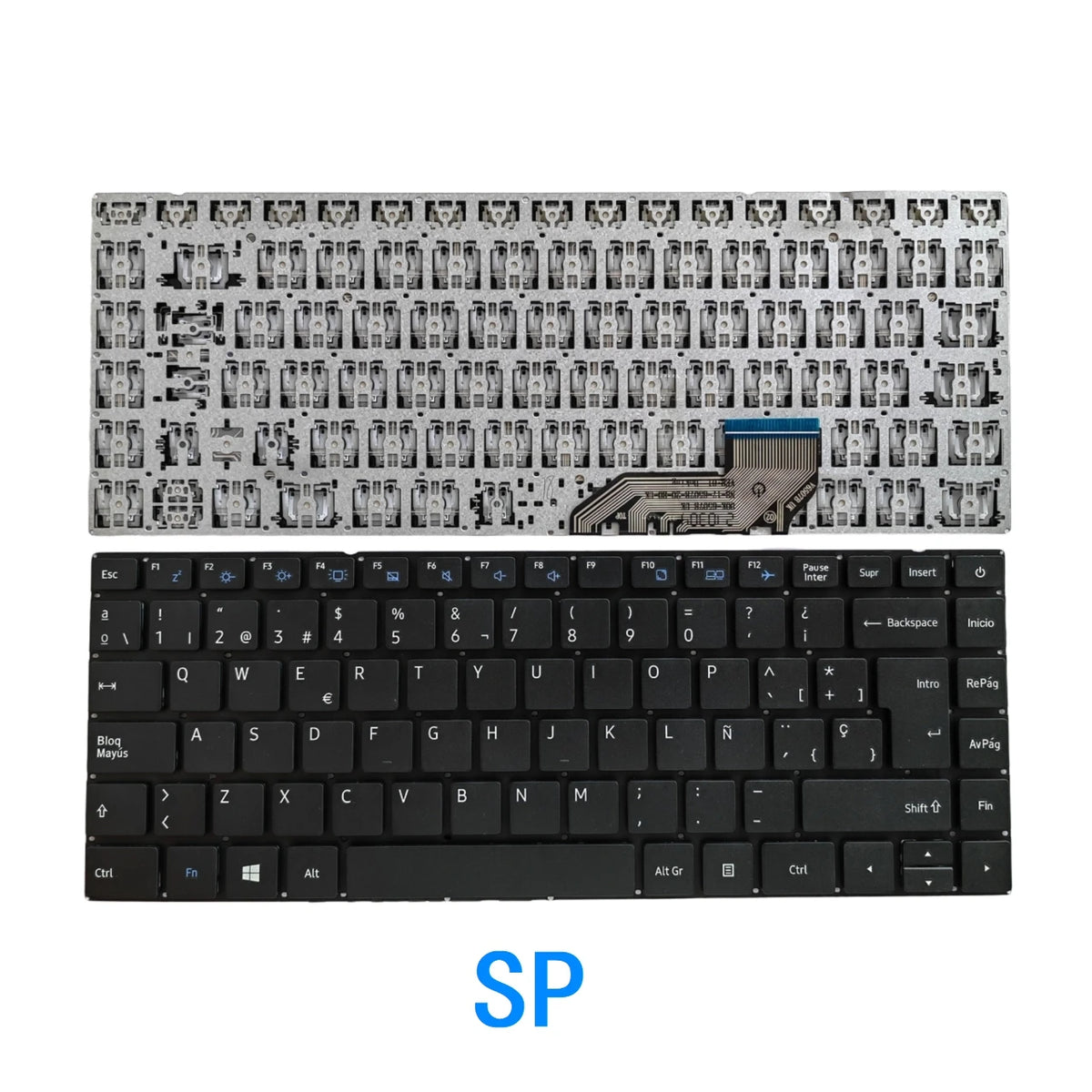 New US Spanish Language  Keyboard For Dynabook for Satellite Pro C40 C40-J C40-H C40-G V6507B DOK-V6507B Replacement Keyboard