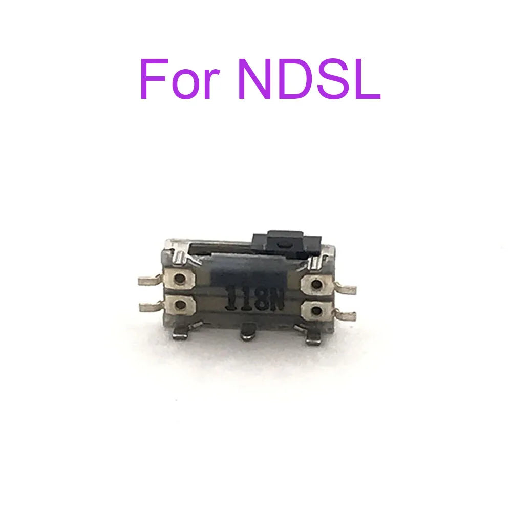 1-5pcs For GameBoy Advance GBA SP Game Console Replacement Volume ON OFF Button Volume Adjustment Slide Switch For NDS Lite NDSL Game console repair parts