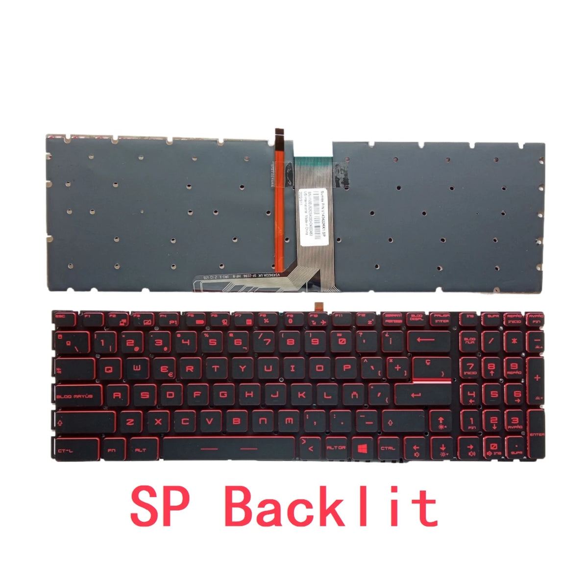 New US Russian Spanish Arab Portuguese Laptop RGB Keyboard For MSI GS60 GS70 GT62 GT72 GE62 GE72 GL62 GL72 GP62 GP72 GL63 GL73 MSI laptop repair parts