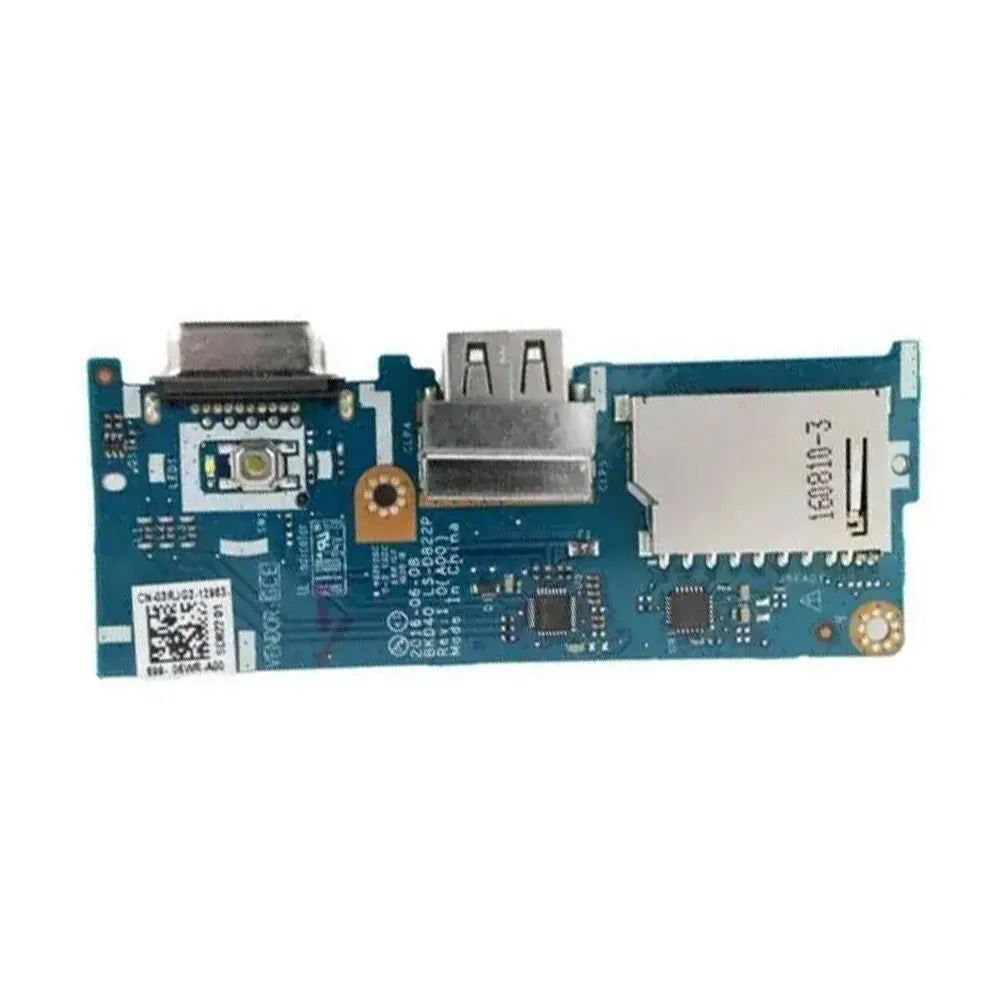 OEM For Dell Vostro 5468 P75G Laptop Card Reader VGA USB Jack Port Switch Power Button Board Cable Repairing LS-D822P 03RJG2 Dell laptop repair parts