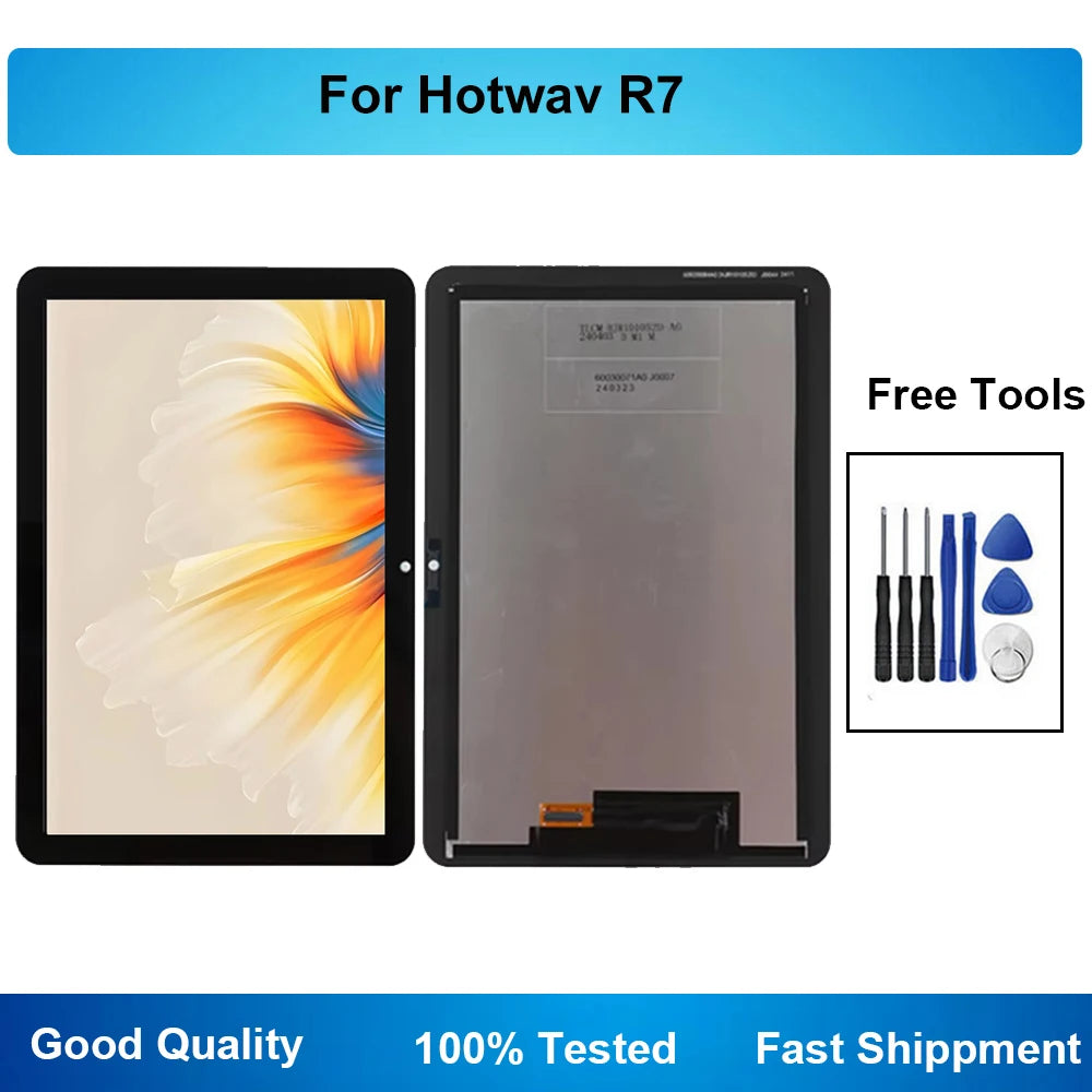 10.1'' For Hotwav R7 LCD Display Touch Screen Digitizer Assembly Replacement Tools Tablet repair parts