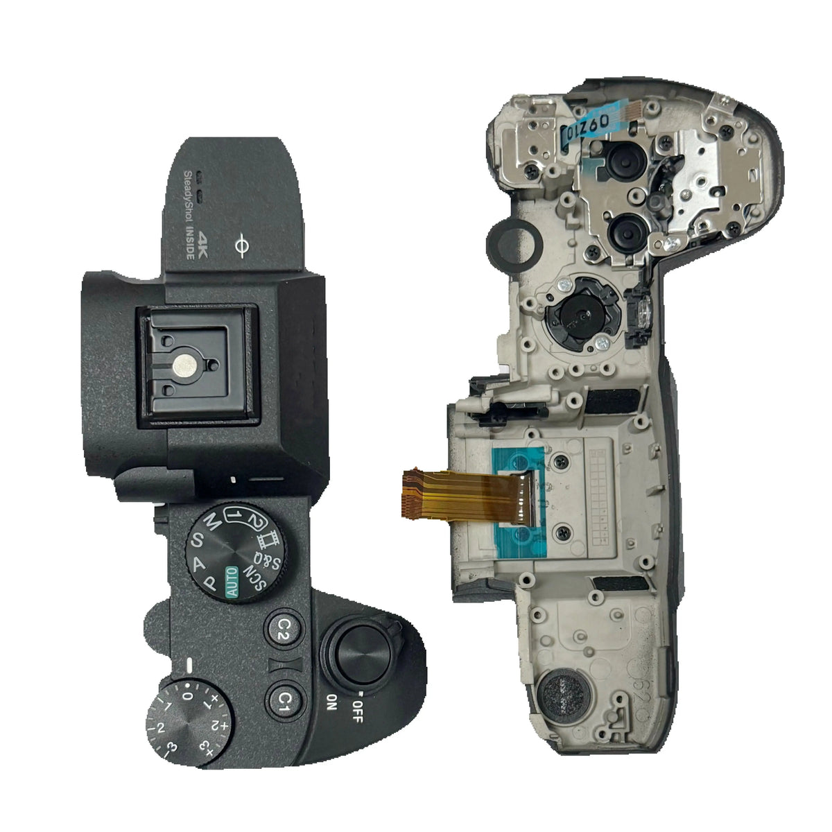 99% New Original A7M3 Top Cover Shell With Full Parts For Sony A7M3 A7III A7 Mark iii Camera Top Caver Repair Parts Digital Camera repair parts