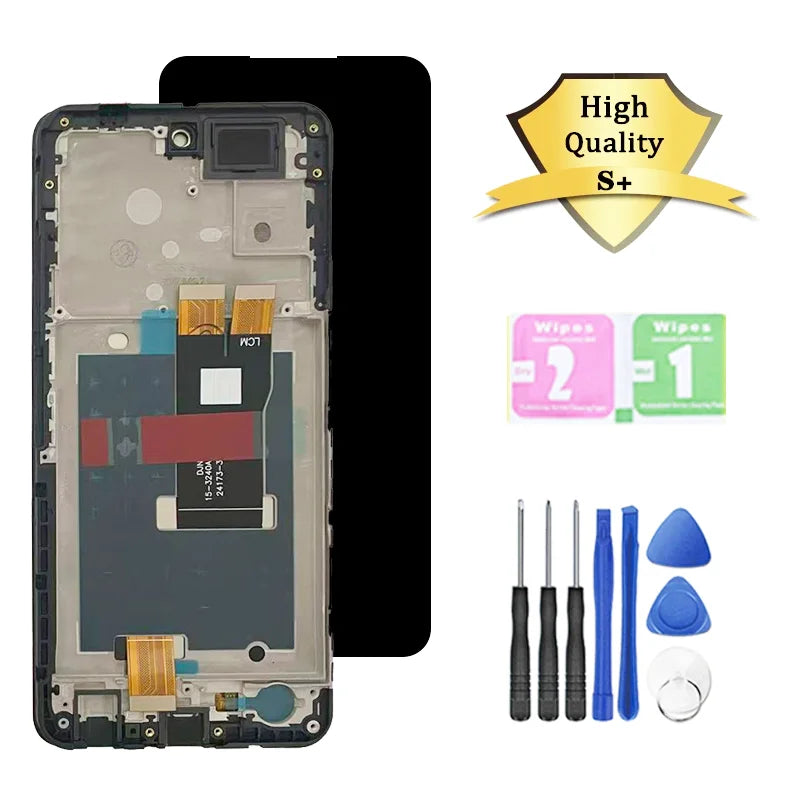 6.56"Screen For ZTE Nubia Focus 5G Z2455 LCD Display Touch Screen Digitizer Assembly For ZTE Nubia Focus Display Frame ZTE phone repair parts