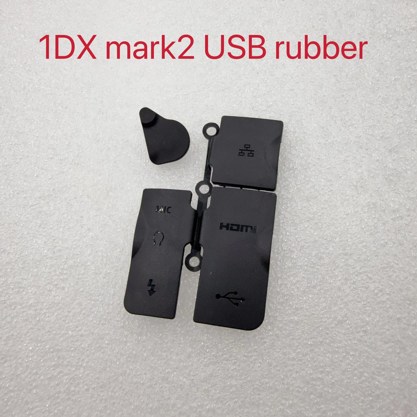 NEW USB MIC AV OUT HDMI Interface Rubber Cover Door For Canon EOS-1DX2 1DX2 1DXII 1DX Mark II Replacement Part  Digital Camera repair parts