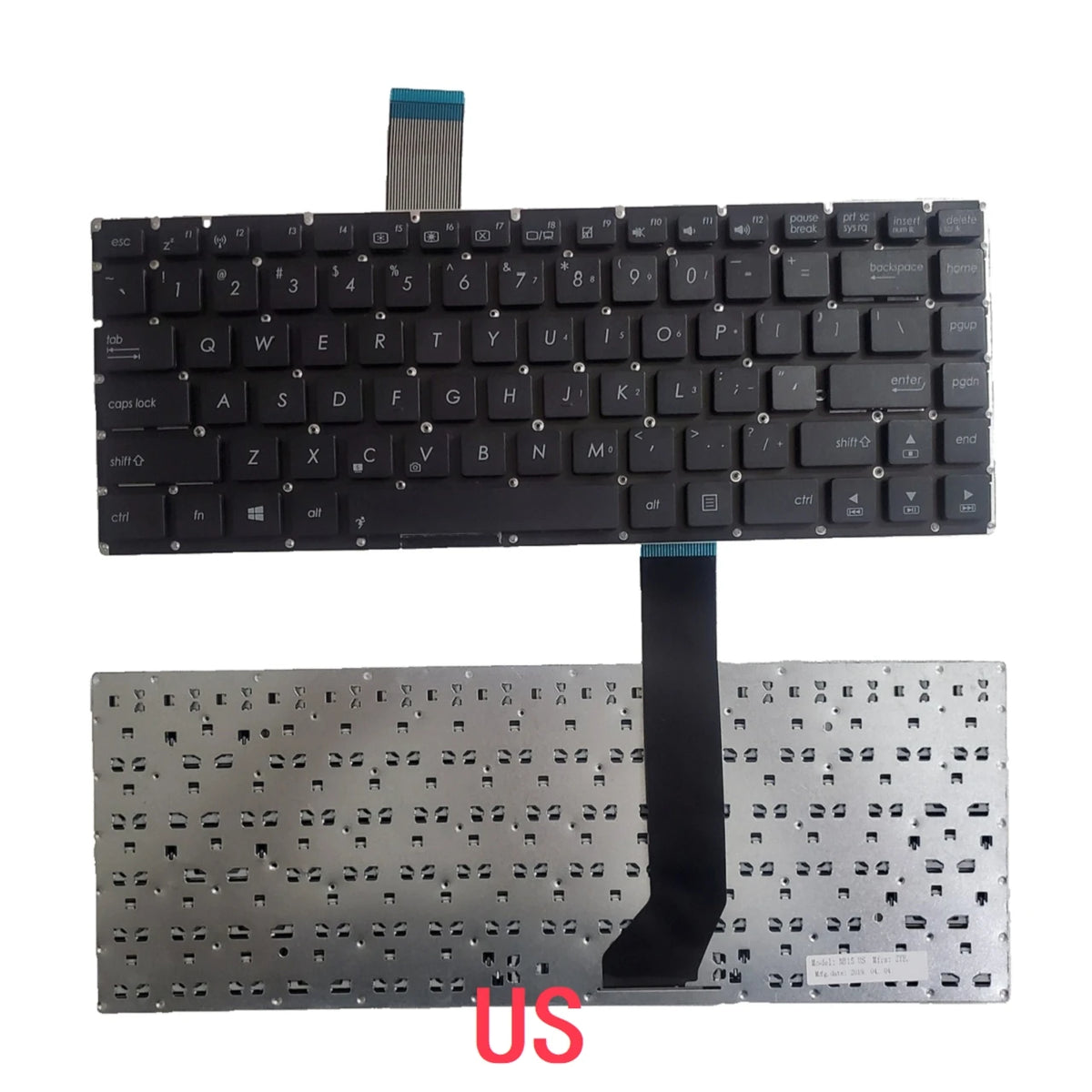 New US Russian Spanish Arab Brazil Laptop Keyboard For ASUS S46 S46C K46 K46C K46CM A46 A46C E46 E46C Notebook PC Replacement ASUS laptop repair parts
