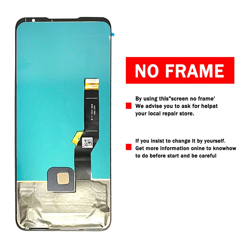 6.8"AMOLED 165Hz For ZTE nubia Red Magic 6 LCD NX669J Display Touch Screen Digitizer Assembly For Red Magic 6 Pro NX669J-P ZTE phone repair parts