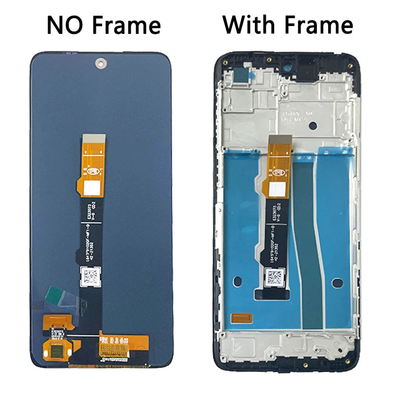 6.4"Super AMOLED For Motorola Moto G42 XT2233-1 Display LCD Touch Panel Screen Digitizer XT2233-2 Display With Frame Motorola phone repair parts