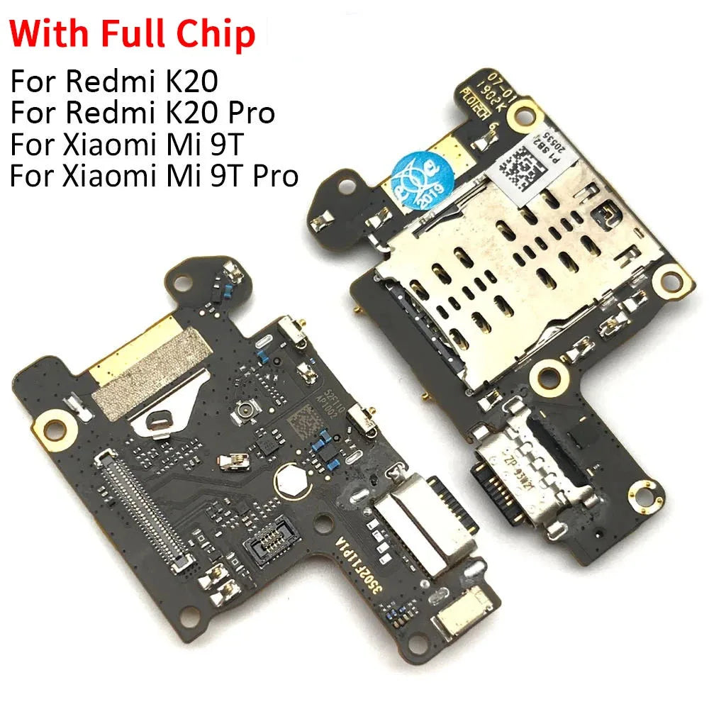 For Xiaomi Mi 9T Pro USB Micro Charger Charging Port Dock Connector Board Flex Cable For Redmi K20 / K20 Pro  Xiaomi  Xiao mi phone repair parts