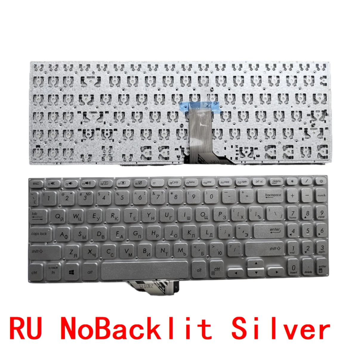 New US Russian Spanish Laptop Backlit Keyboard For ASUS vivobook S530 S15 S530U S530F S530UF S530FA S530FN X530M X530 S5300 ASUS laptop repair parts