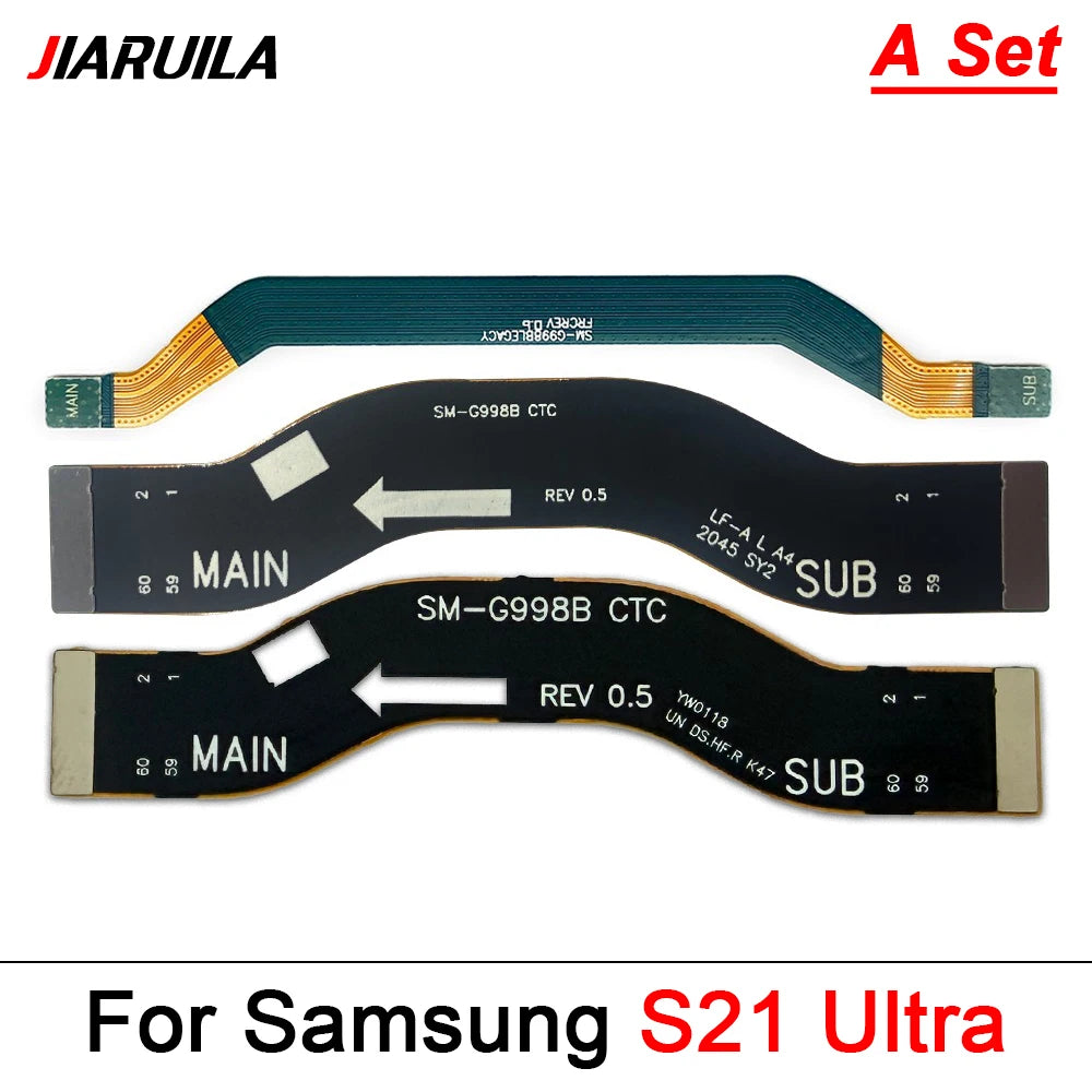 Main Board Mainboard LCD WiFi Signal Antenna Connector Board Flex Cable For Samsung S21 S22 S23 S24 S25 Plus Ultra 4G 5G Samsung phone repair parts