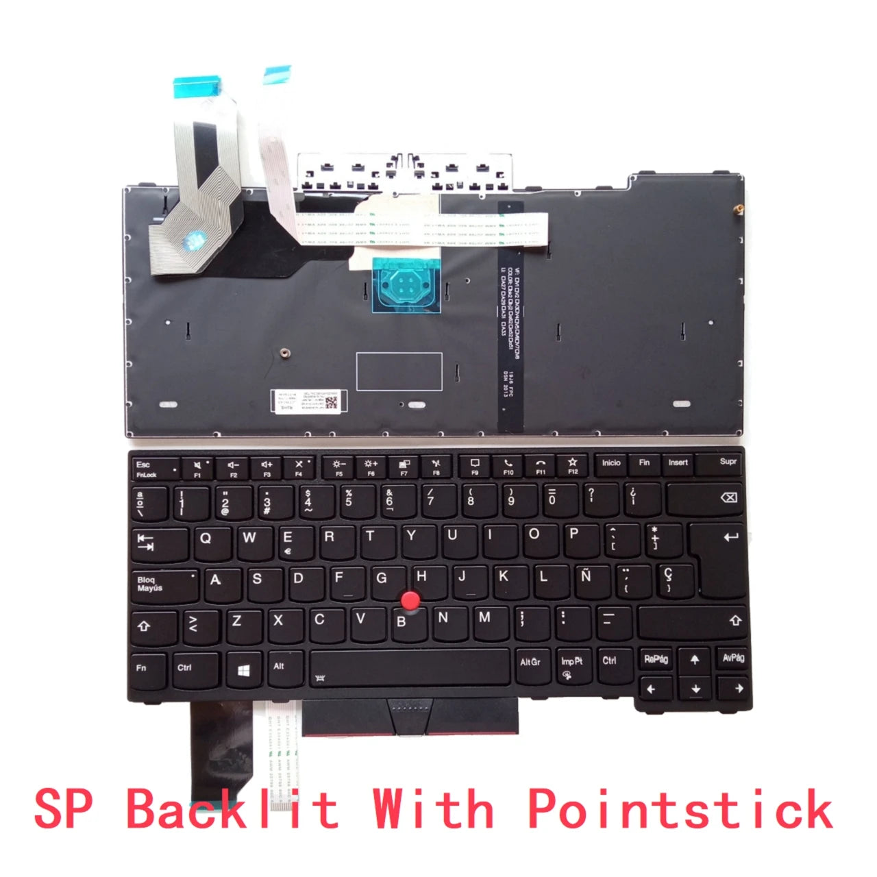 New US Spanish Laptop Backlit Keyboard For Lenovo Thinkpad L14 Gen1 Gen2 G1 G2 Notebook PC Replacement Lenovo laptop repair parts